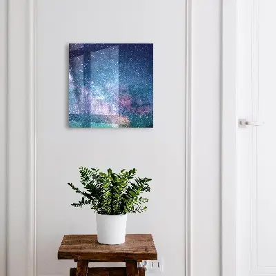 Armoire à clés décorative Nuit cosmique