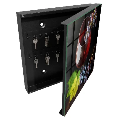 Armoire à clés décorative Raisins de cuve