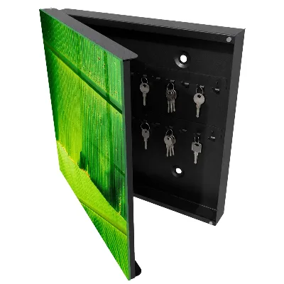 Armoire à clés décorative Lueur des feuilles