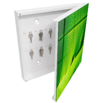 Armoire à clés décorative Lueur des feuilles