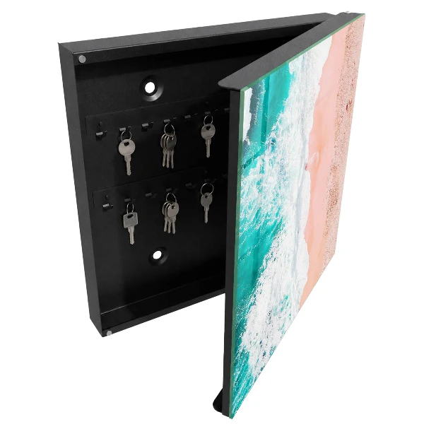 Armoire à clés décorative Océan et plage