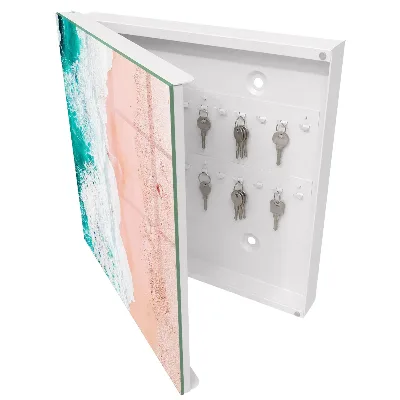 Armoire à clés décorative Océan et plage