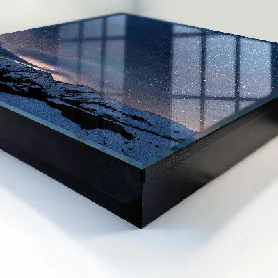 Armoire à clés design Nuit en montagne
