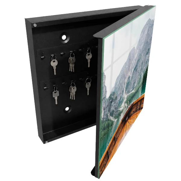 Armoire à clés décorative Voile en montagne