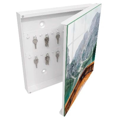 Armoire à clés décorative Voile en montagne