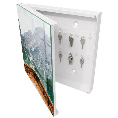 Armoire à clés décorative Voile en montagne