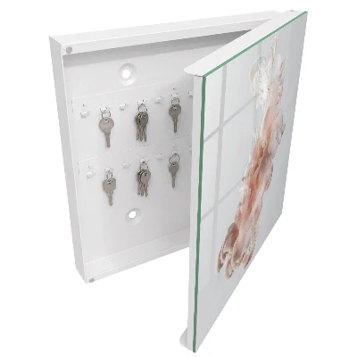 Armoire à clés design Élégance liquide