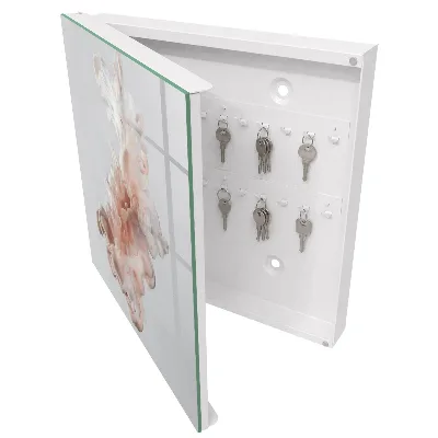 Armoire à clés design Élégance liquide