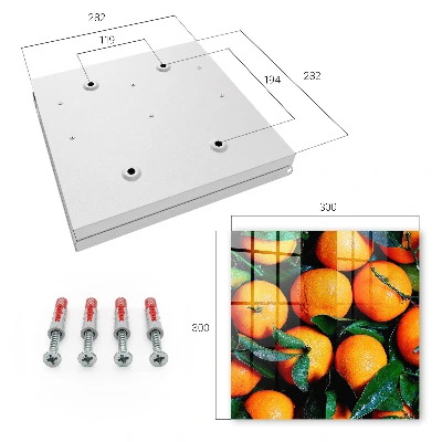 Armoire à clés décorative Fruits frais