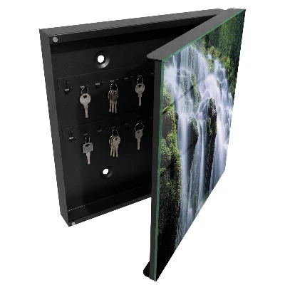 Armoire à clés design Cascade verte