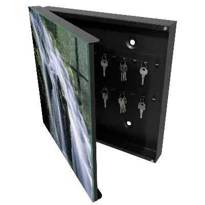 Armoire à clés design Cascade verte