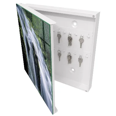 Armoire à clés design Cascade verte