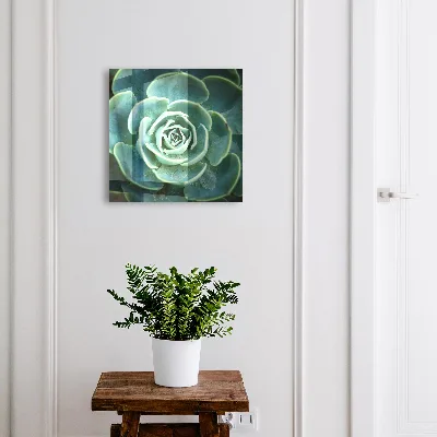 Armoire à clés design Rosette verte