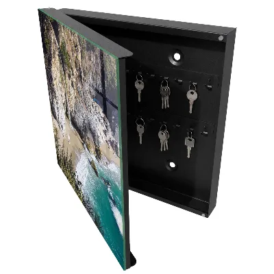 Armoire à clés décorative Côte de la beauté