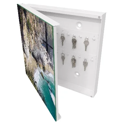 Armoire à clés décorative Côte de la beauté