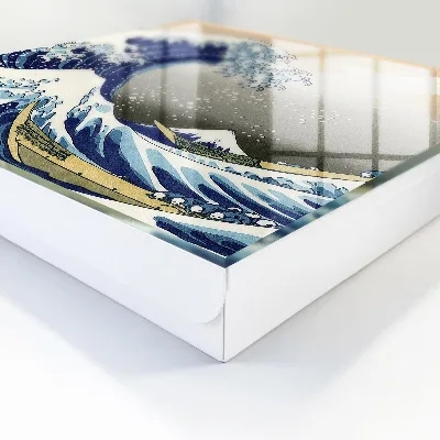 Boîte à clés murale décorative La Grande Vague