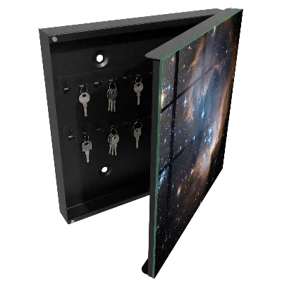 Armoire à clés décorative Nébuleuse stellaire
