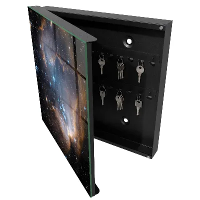Armoire à clés décorative Nébuleuse stellaire