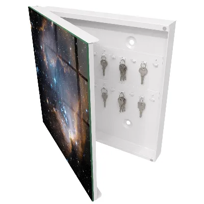 Armoire à clés décorative Nébuleuse stellaire
