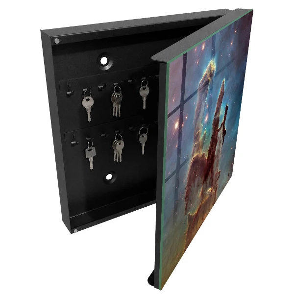 Armoire à clés design Vision cosmique
