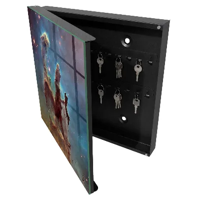 Armoire à clés design Vision cosmique