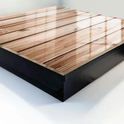 Armoire à clés décorative Planches de bois