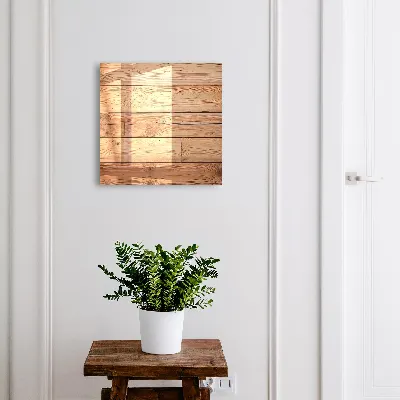 Armoire à clés design Planches de bois