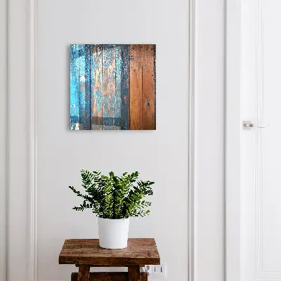 Armoire à clés design Texture bois