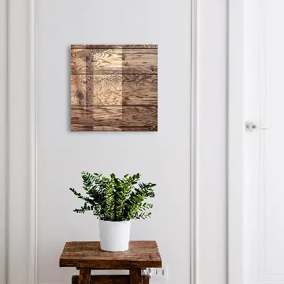 Boîte à clés murale décorative Motif en bois