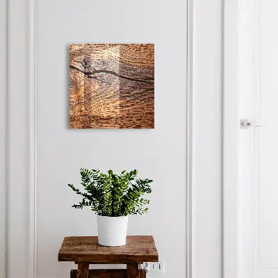 Armoire à clés décorative Texture bois