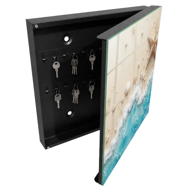 Armoire à clés décorative Plage d'été