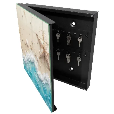 Armoire à clés décorative Plage d'été