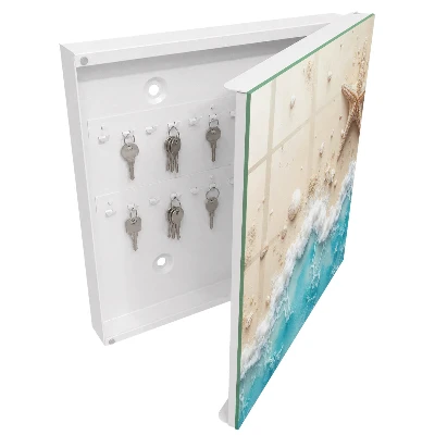 Armoire à clés décorative Plage d'été