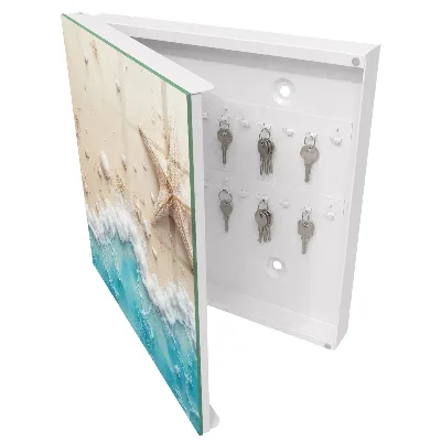Armoire à clés décorative Plage d'été
