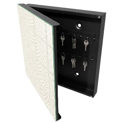 Armoire à clés décorative Arcs géométriques