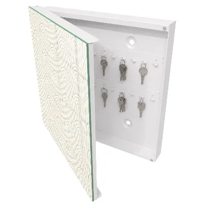 Armoire à clés décorative Arcs géométriques