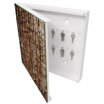 Armoire à clés décorative Écorce d'arbre