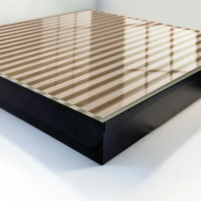 Armoire à clés design Lignes beiges