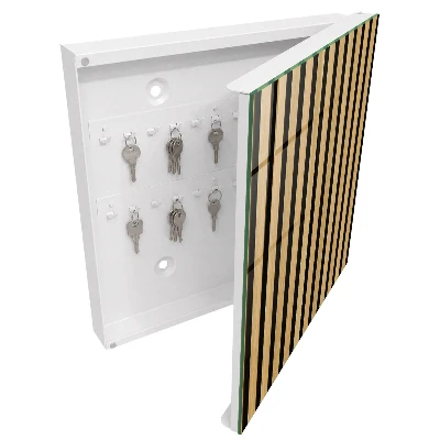 Armoire à clés décorative Structure en bois