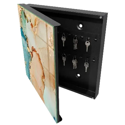 Armoire à clés design Élégance abstraite
