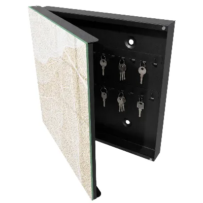 Armoire à clés décorative Élégance subtile