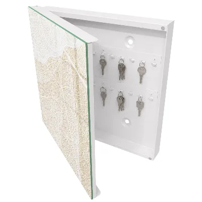 Armoire à clés décorative Élégance subtile