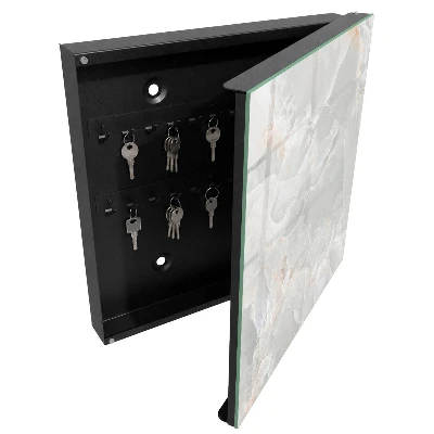 Armoire à clés décorative Élégance neutre