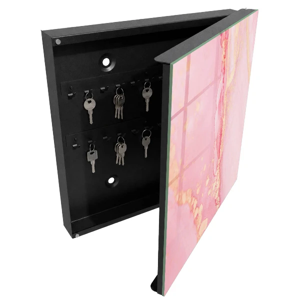Armoire à clés design Rêve rose