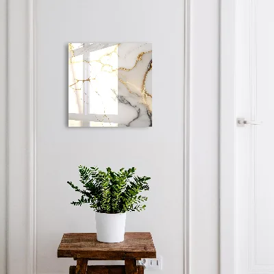 Armoire à clés décorative Élégance du marbre