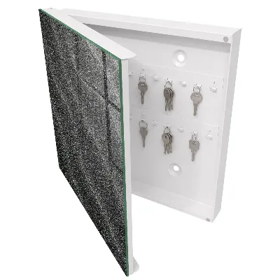 Armoire à clés décorative Vagues scintillantes