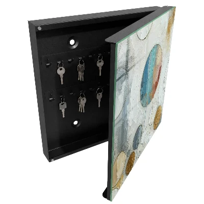 Armoire à clés décorative Composition circulaire