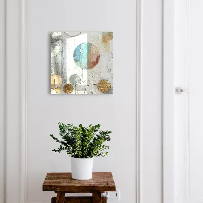 Armoire à clés décorative Composition circulaire