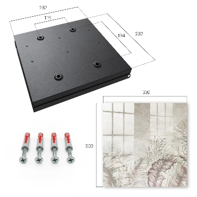 Armoire à clés décorative Exotisme subtil
