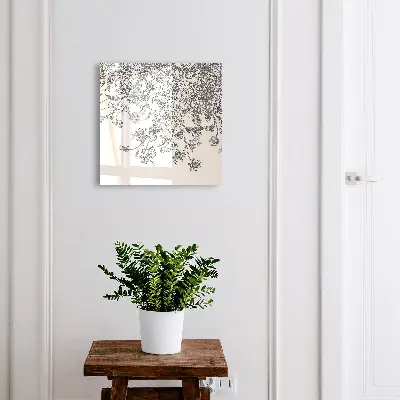 Boîte à clés murale décorative Élégance florale